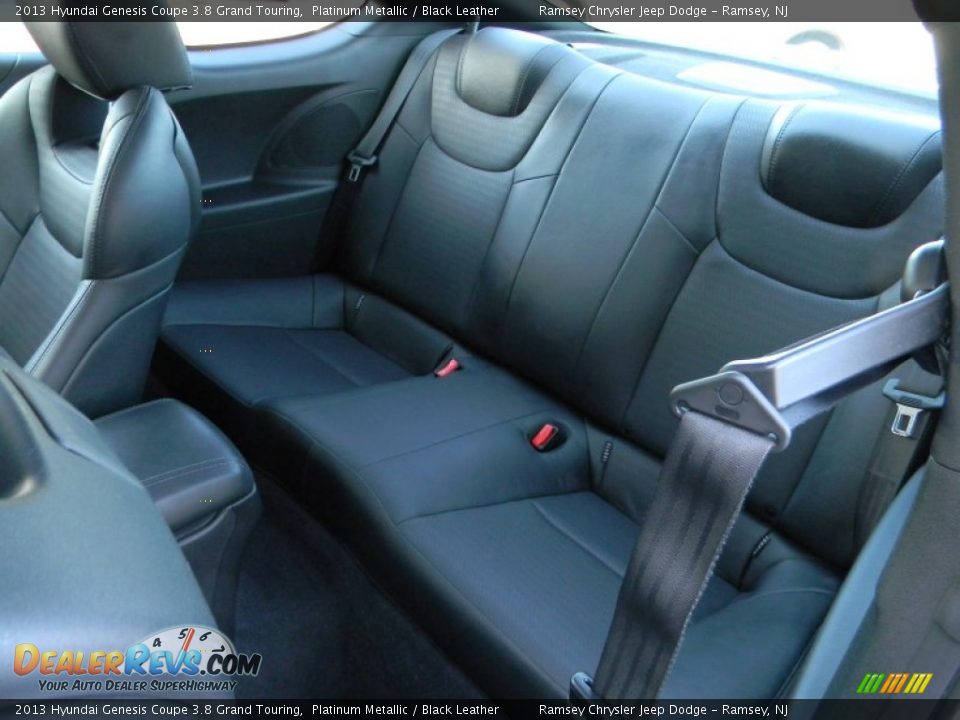 2013 Hyundai Genesis Coupe 3.8 Grand Touring Platinum Metallic / Black Leather Photo #10
