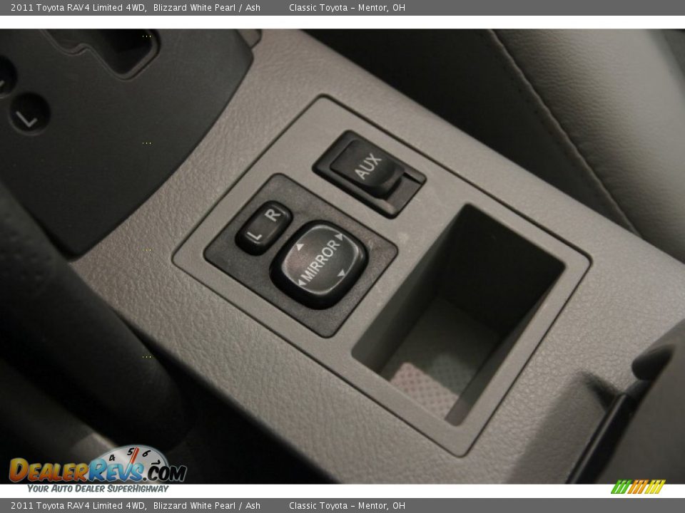 2011 Toyota RAV4 Limited 4WD Blizzard White Pearl / Ash Photo #12