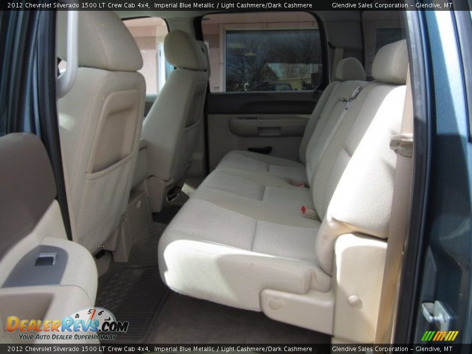 2012 Chevrolet Silverado 1500 LT Crew Cab 4x4 Imperial Blue Metallic / Light Cashmere/Dark Cashmere Photo #8