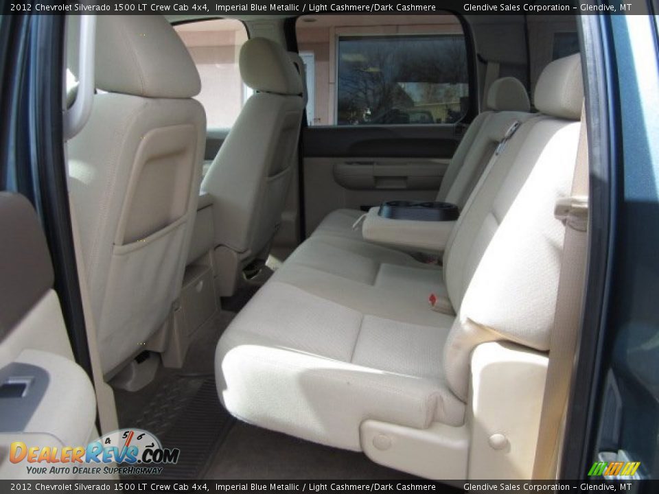 2012 Chevrolet Silverado 1500 LT Crew Cab 4x4 Imperial Blue Metallic / Light Cashmere/Dark Cashmere Photo #11