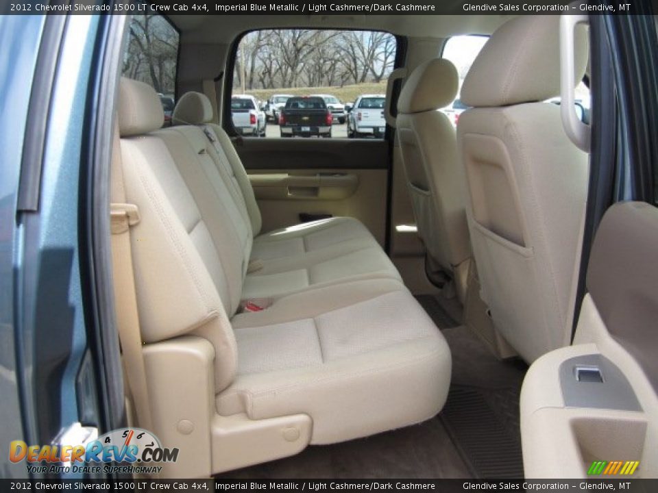 2012 Chevrolet Silverado 1500 LT Crew Cab 4x4 Imperial Blue Metallic / Light Cashmere/Dark Cashmere Photo #13