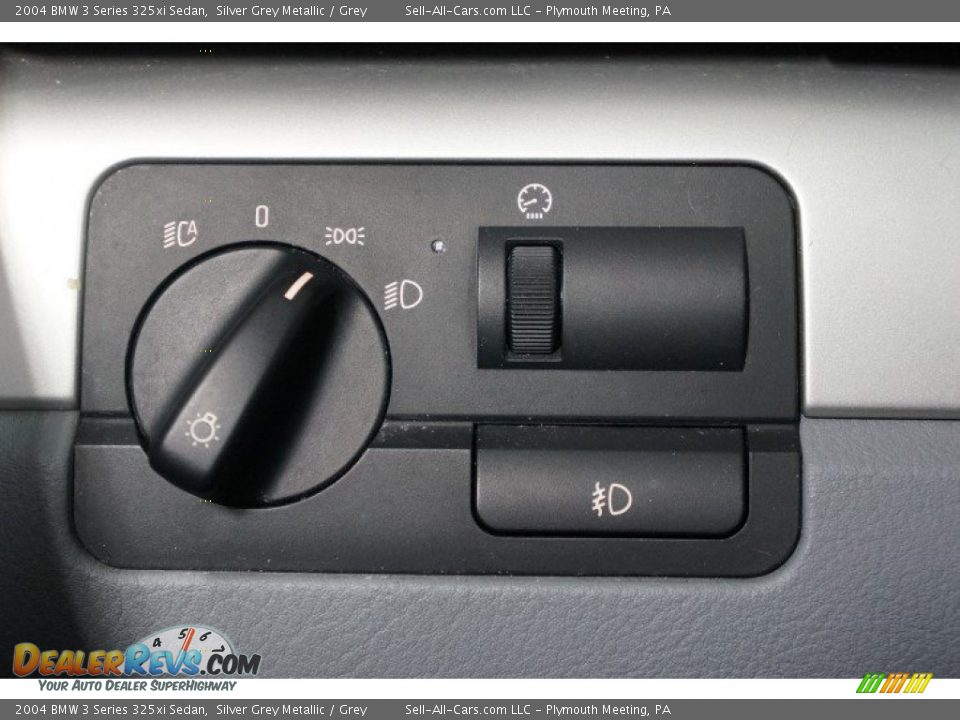 2004 BMW 3 Series 325xi Sedan Silver Grey Metallic / Grey Photo #25