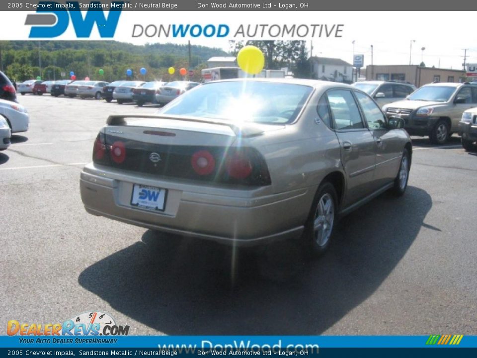 2005 Chevrolet Impala Sandstone Metallic / Neutral Beige Photo #3