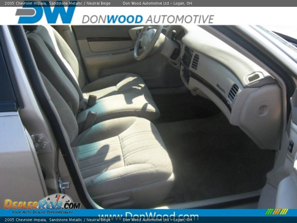 2005 Chevrolet Impala Sandstone Metallic / Neutral Beige Photo #6