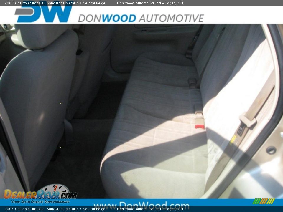 2005 Chevrolet Impala Sandstone Metallic / Neutral Beige Photo #7