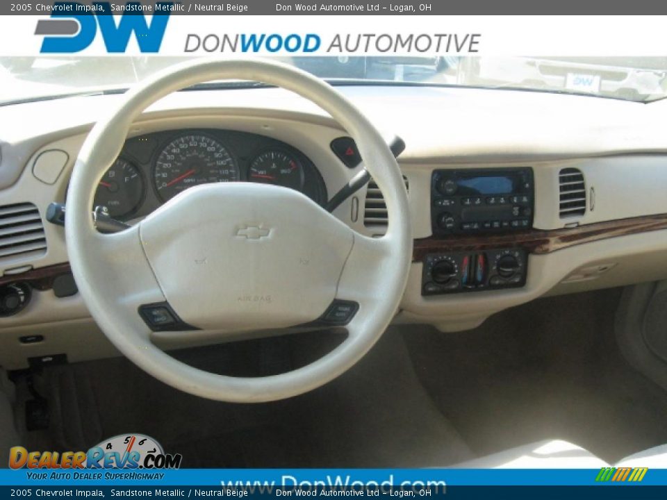 2005 Chevrolet Impala Sandstone Metallic / Neutral Beige Photo #8