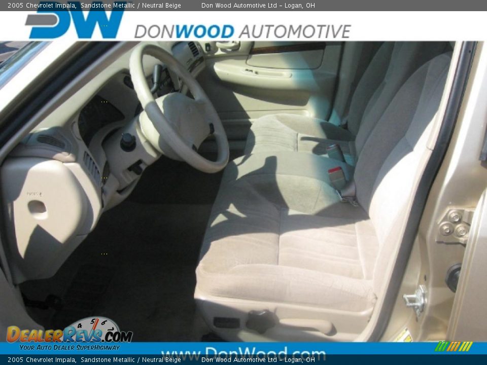 2005 Chevrolet Impala Sandstone Metallic / Neutral Beige Photo #9