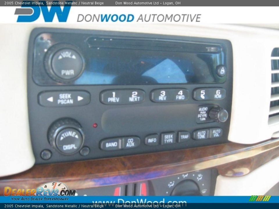 2005 Chevrolet Impala Sandstone Metallic / Neutral Beige Photo #10