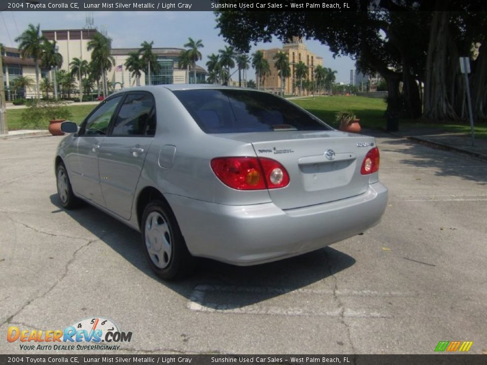 2004 Toyota Corolla CE Lunar Mist Silver Metallic / Light Gray Photo #3