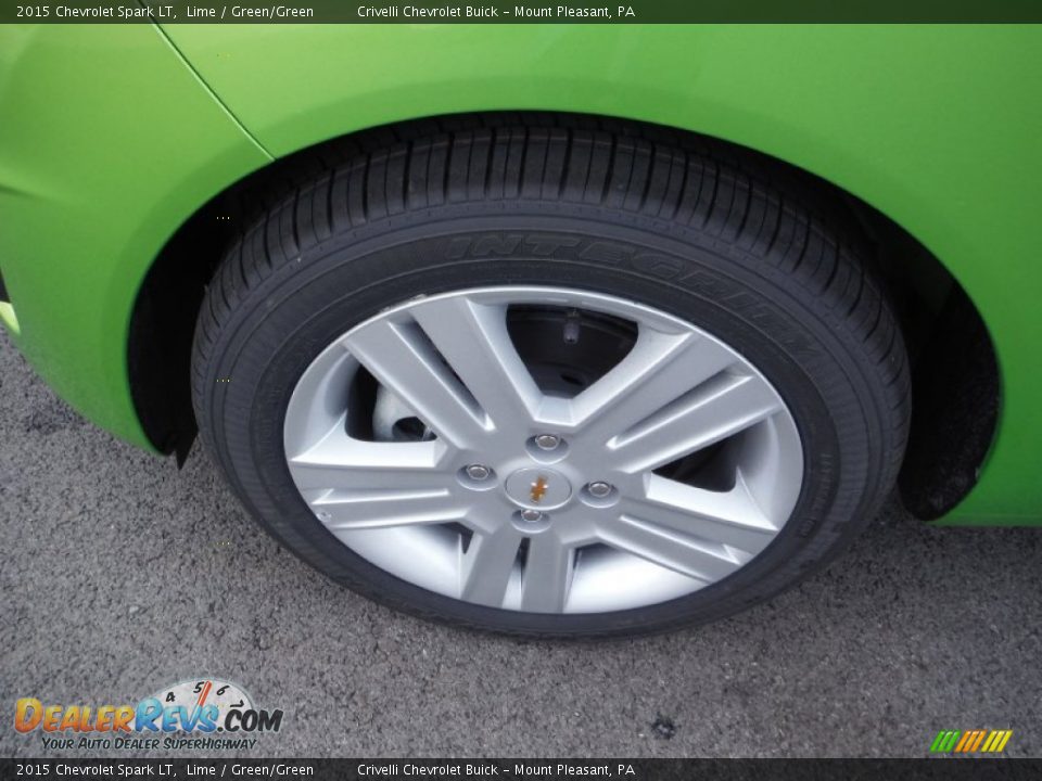 2015 Chevrolet Spark LT Lime / Green/Green Photo #3
