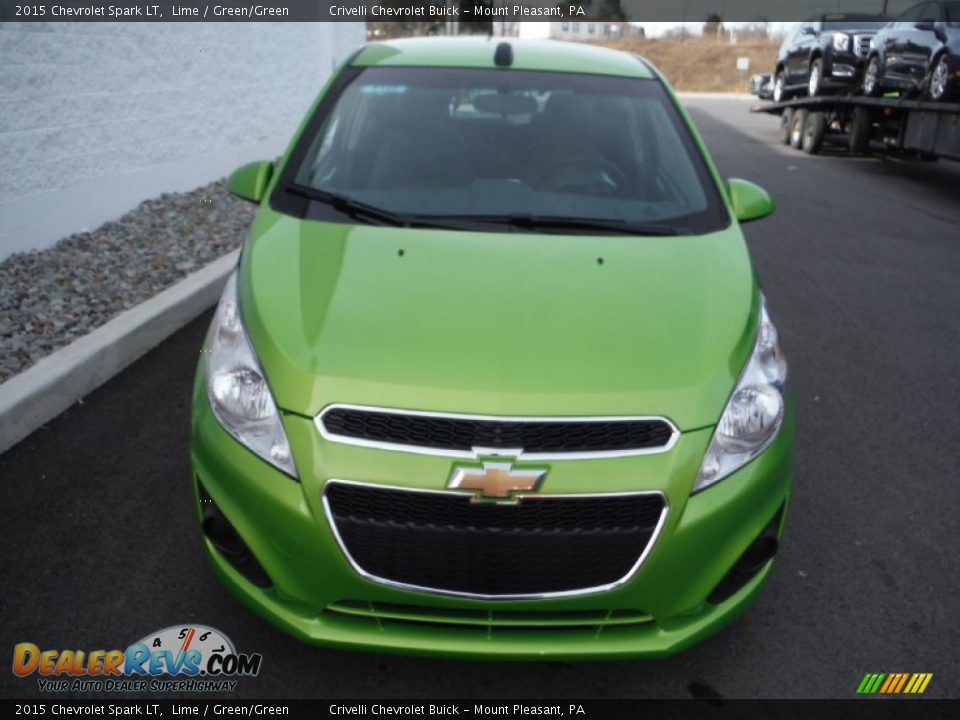 2015 Chevrolet Spark LT Lime / Green/Green Photo #4