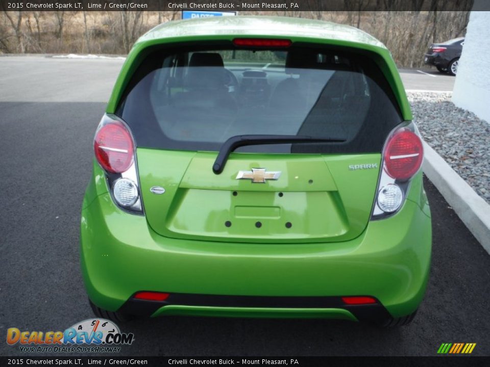 2015 Chevrolet Spark LT Lime / Green/Green Photo #6