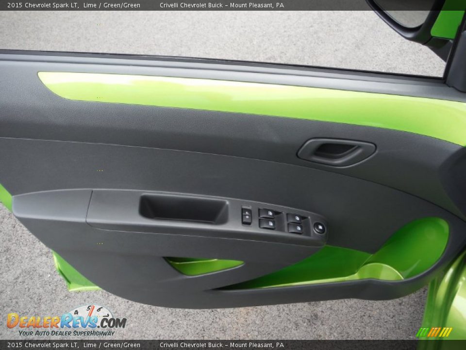 Door Panel of 2015 Chevrolet Spark LT Photo #8