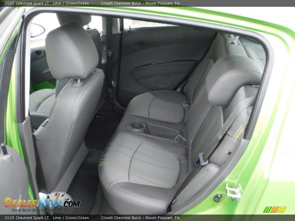 Rear Seat of 2015 Chevrolet Spark LT Photo #15