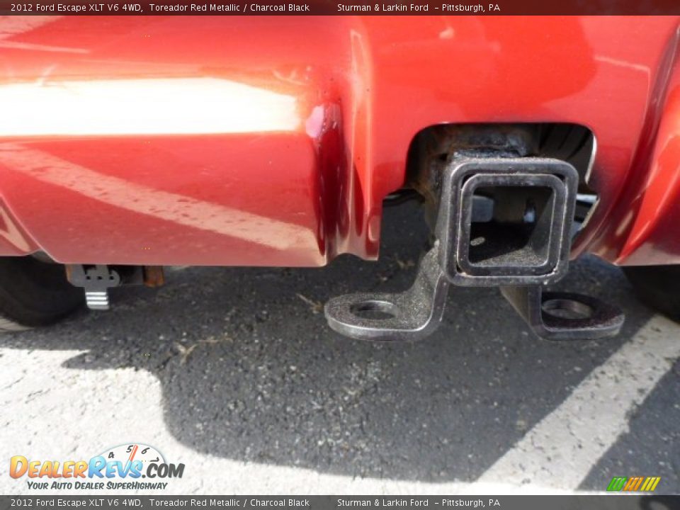 2012 Ford Escape XLT V6 4WD Toreador Red Metallic / Charcoal Black Photo #13