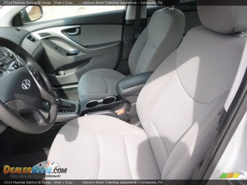 2014 Hyundai Elantra SE Sedan Silver / Gray Photo #2