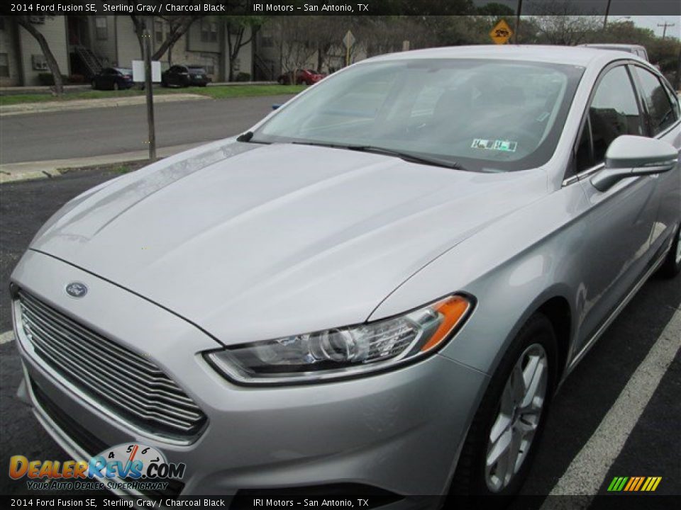 2014 Ford Fusion SE Sterling Gray / Charcoal Black Photo #2
