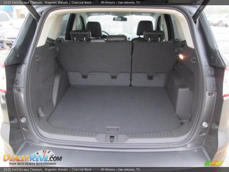 2015 Ford Escape Titanium Magnetic Metallic / Charcoal Black Photo #11