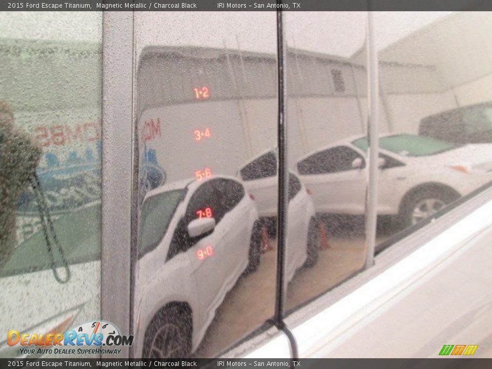 2015 Ford Escape Titanium Magnetic Metallic / Charcoal Black Photo #22