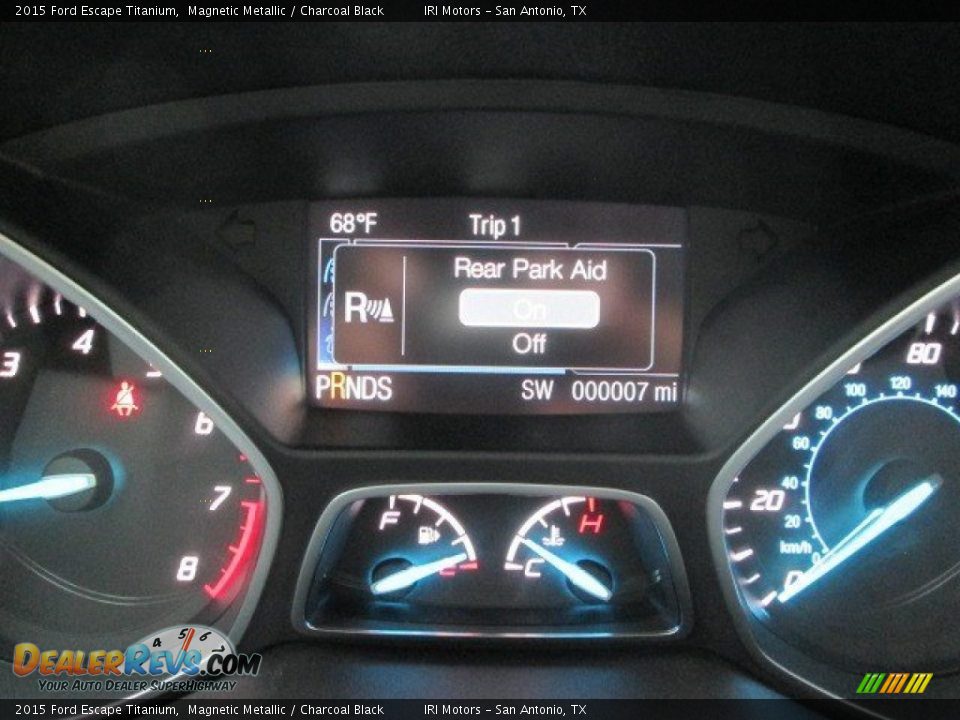 2015 Ford Escape Titanium Magnetic Metallic / Charcoal Black Photo #31
