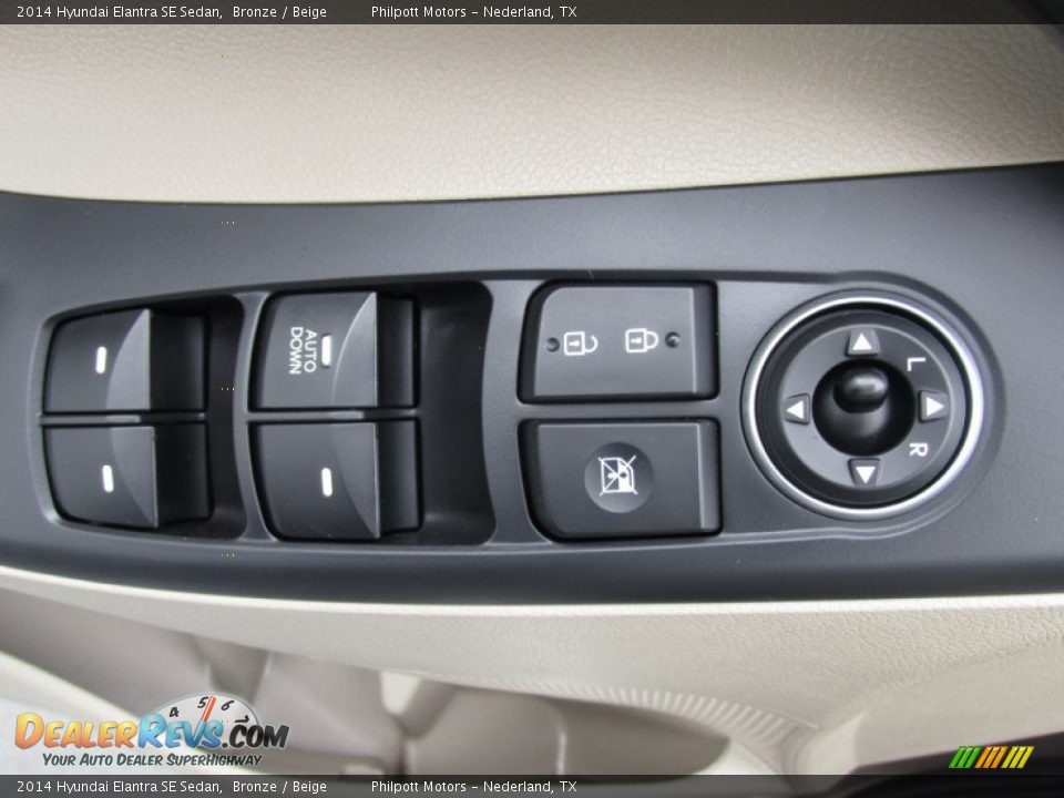 2014 Hyundai Elantra SE Sedan Bronze / Beige Photo #30