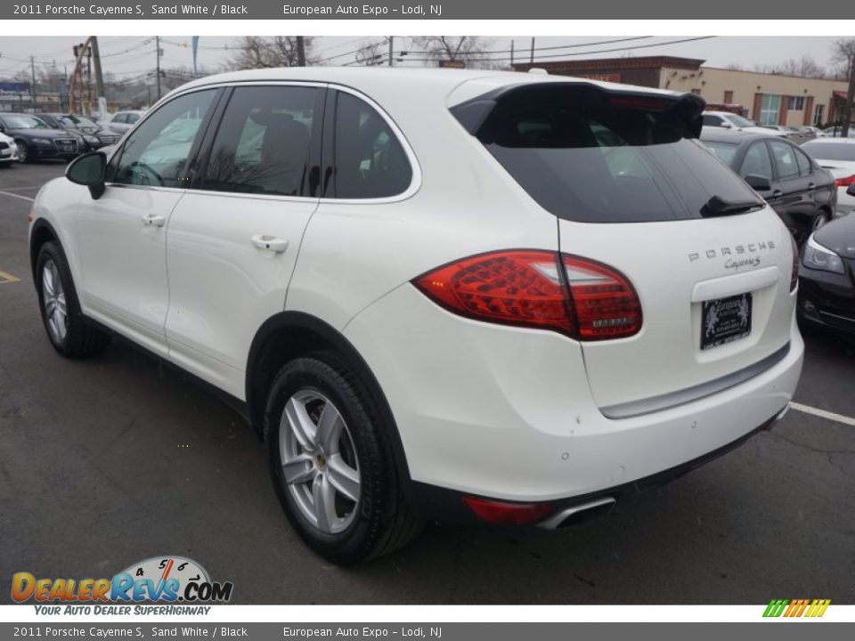 2011 Porsche Cayenne S Sand White / Black Photo #3