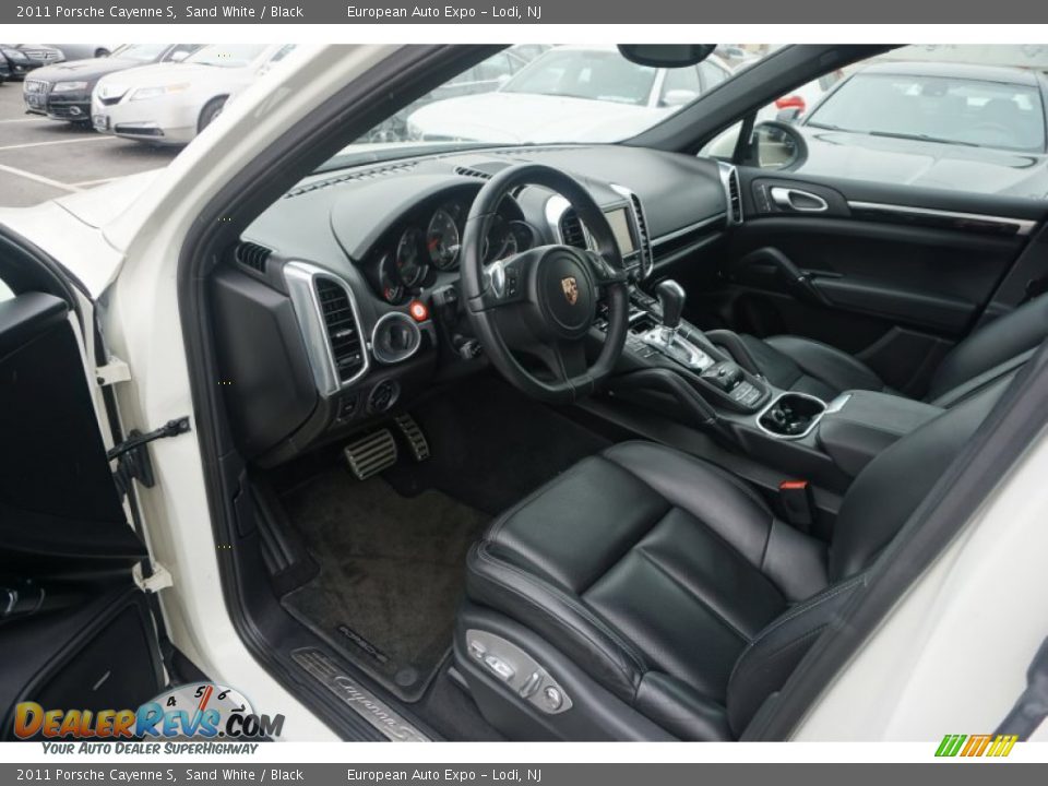 2011 Porsche Cayenne S Sand White / Black Photo #5