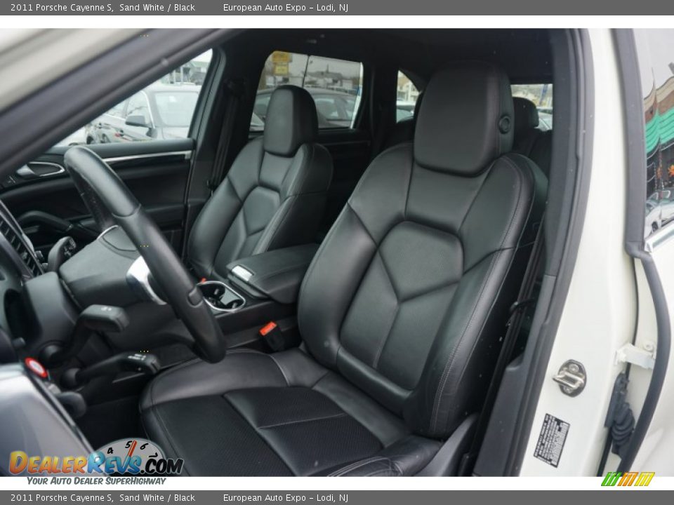 2011 Porsche Cayenne S Sand White / Black Photo #6