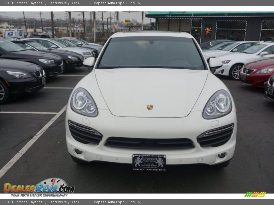2011 Porsche Cayenne S Sand White / Black Photo #12