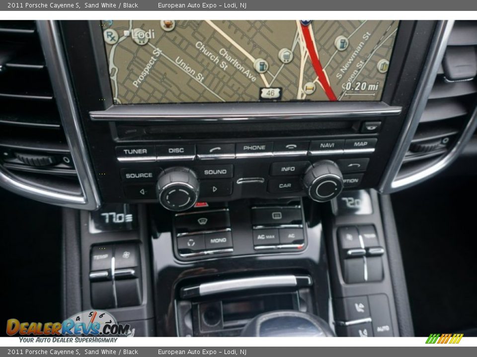 2011 Porsche Cayenne S Sand White / Black Photo #28