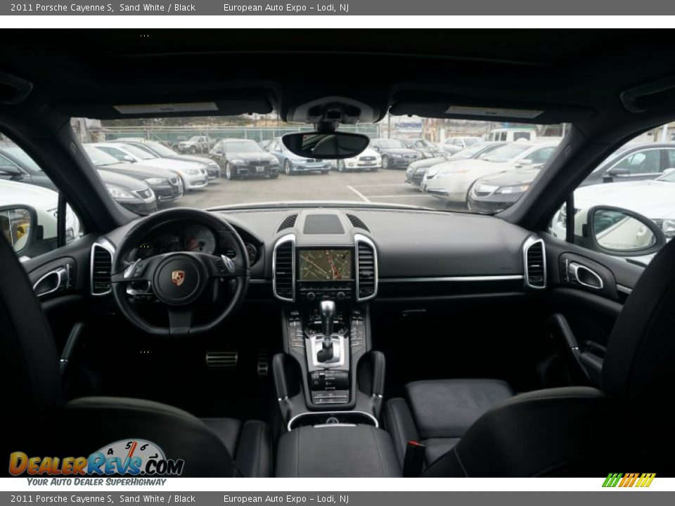 2011 Porsche Cayenne S Sand White / Black Photo #31