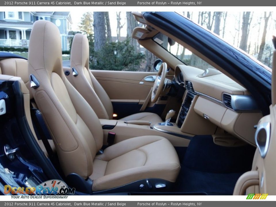 Front Seat of 2012 Porsche 911 Carrera 4S Cabriolet Photo #15