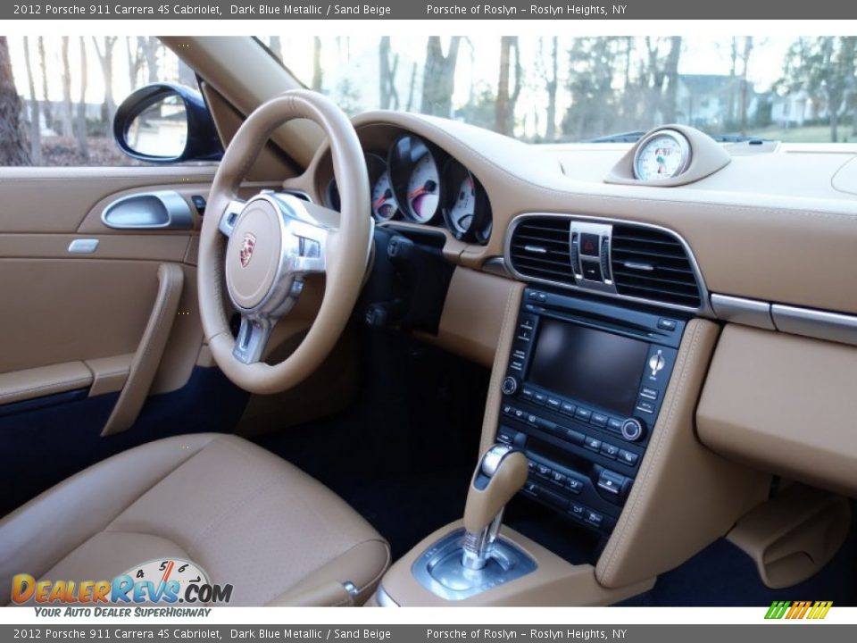 Dashboard of 2012 Porsche 911 Carrera 4S Cabriolet Photo #18