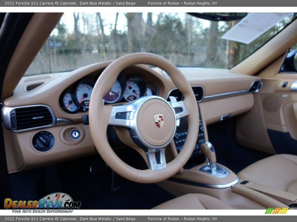 2012 Porsche 911 Carrera 4S Cabriolet Steering Wheel Photo #20
