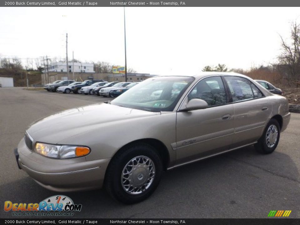 2000 Buick Century Limited Gold Metallic / Taupe Photo #1
