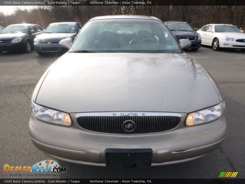 2000 Buick Century Limited Gold Metallic / Taupe Photo #6