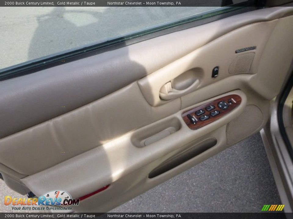 2000 Buick Century Limited Gold Metallic / Taupe Photo #11