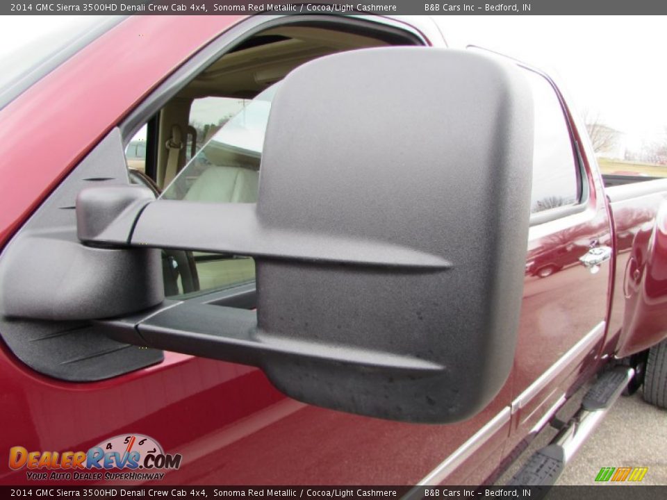 2014 GMC Sierra 3500HD Denali Crew Cab 4x4 Sonoma Red Metallic / Cocoa/Light Cashmere Photo #13
