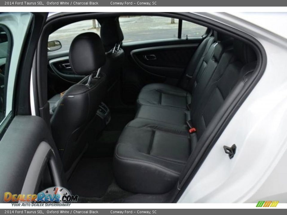 2014 Ford Taurus SEL Oxford White / Charcoal Black Photo #12