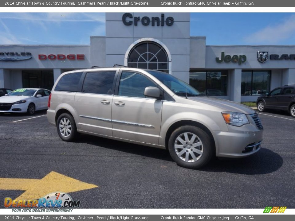 2014 Chrysler Town & Country Touring Cashmere Pearl / Black/Light Graystone Photo #1