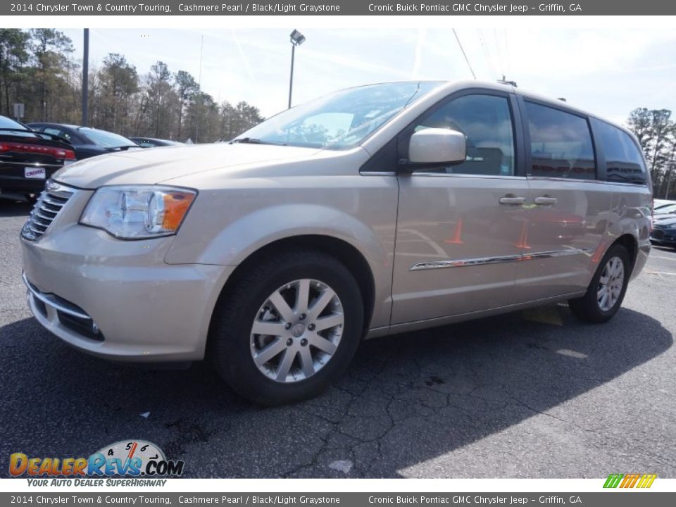 2014 Chrysler Town & Country Touring Cashmere Pearl / Black/Light Graystone Photo #3