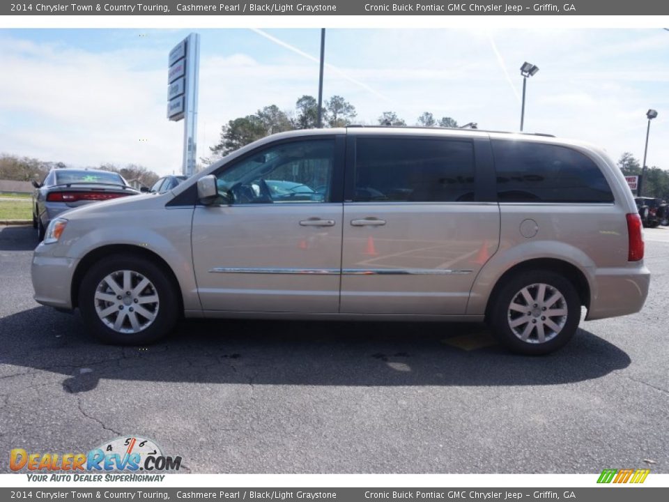 2014 Chrysler Town & Country Touring Cashmere Pearl / Black/Light Graystone Photo #4