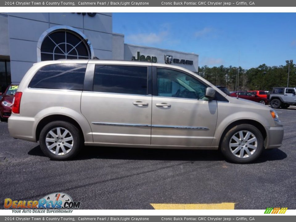 2014 Chrysler Town & Country Touring Cashmere Pearl / Black/Light Graystone Photo #8