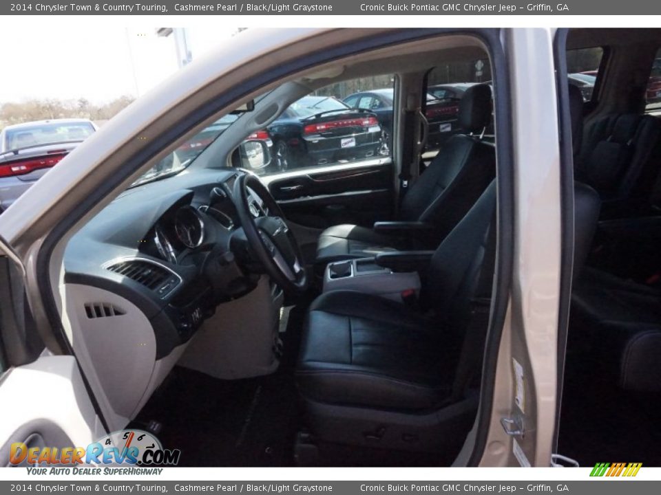 2014 Chrysler Town & Country Touring Cashmere Pearl / Black/Light Graystone Photo #9