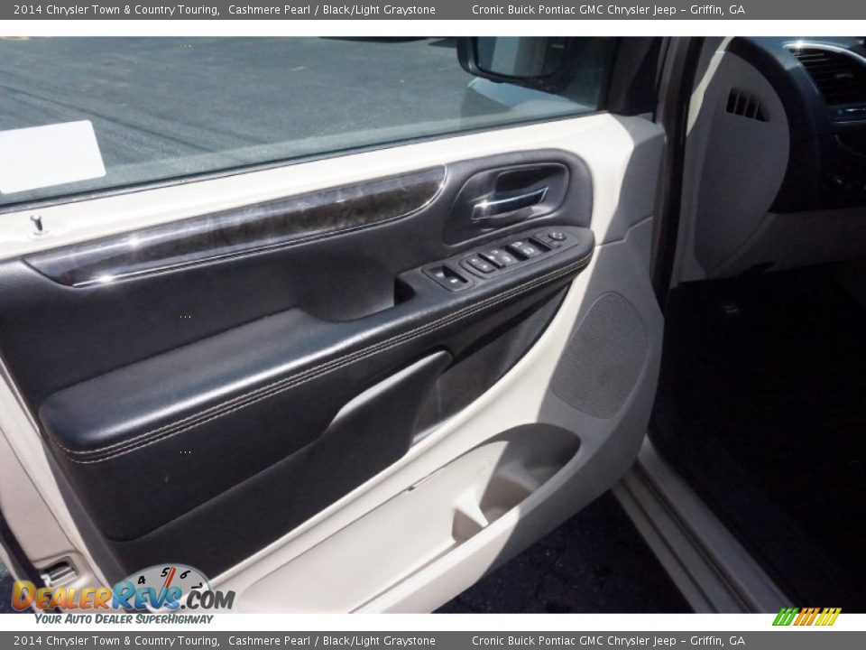 2014 Chrysler Town & Country Touring Cashmere Pearl / Black/Light Graystone Photo #12