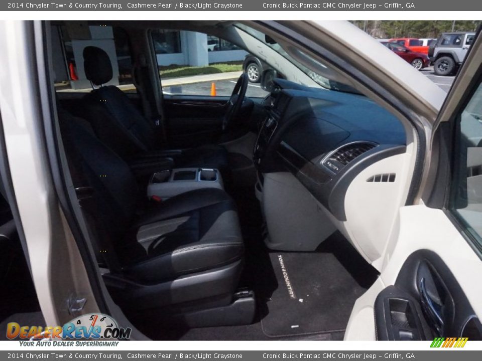 2014 Chrysler Town & Country Touring Cashmere Pearl / Black/Light Graystone Photo #18