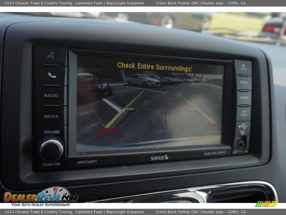 2014 Chrysler Town & Country Touring Cashmere Pearl / Black/Light Graystone Photo #23