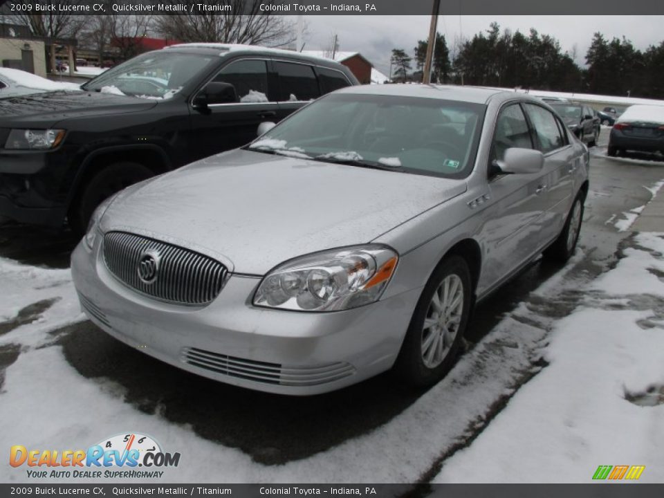 2009 Buick Lucerne CX Quicksilver Metallic / Titanium Photo #3