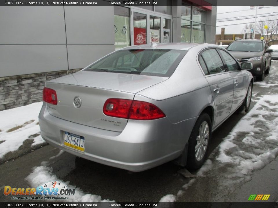 2009 Buick Lucerne CX Quicksilver Metallic / Titanium Photo #5