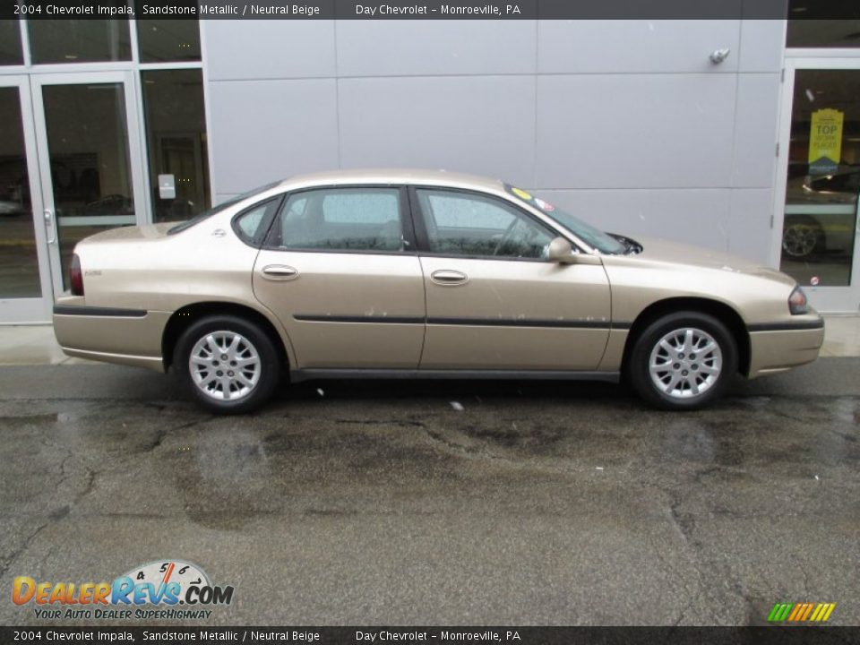 2004 Chevrolet Impala Sandstone Metallic / Neutral Beige Photo #2